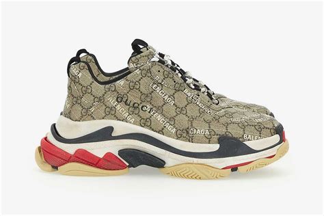 triple s per gucci|Gucci triple s.